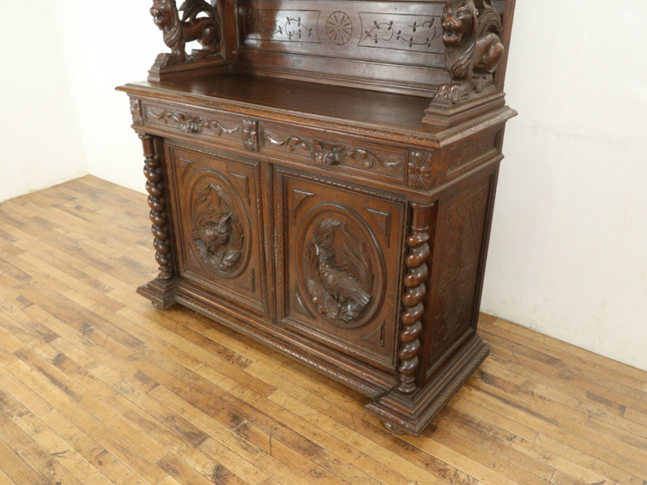 ルネサンス ハンティングスタイル キャビネット 70364 アンティーク