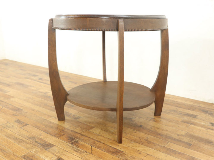 アールデコの個性的なデザイン サイドテーブル 70400 アンティーク家具