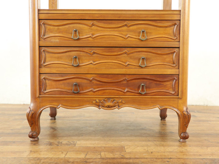 キッチンなどにもおすすめの大理石天板 マーブルトップチェスト 70408