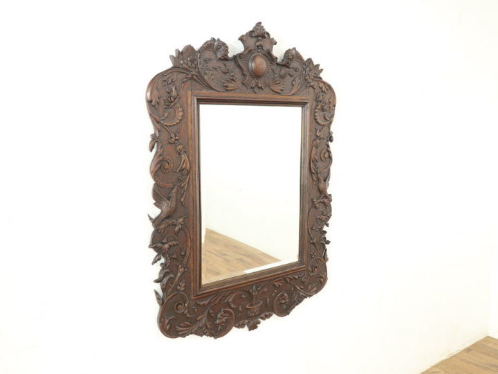 【ANTIQUE FURNITURE：アンティーク ミラー】 アンティークミラー — Antique Shop IWARE