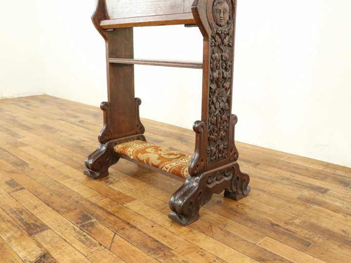 薄型タイプ 素晴らしい彫刻のフランスアンティーク家具 ライティング