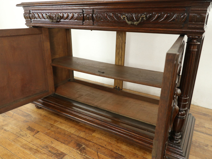 フランスアンティーク カウンター 70606 アンティーク家具 ウェブ