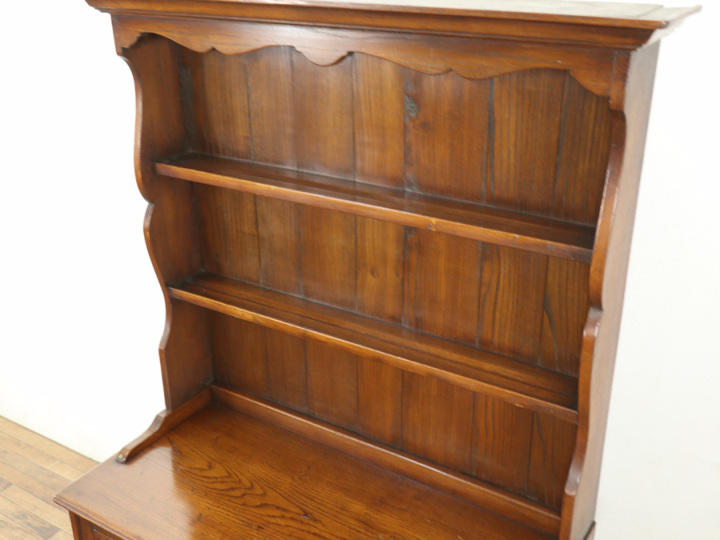 素朴かわいい 英国カップボード 80063 アンティーク家具 ウェブサイト