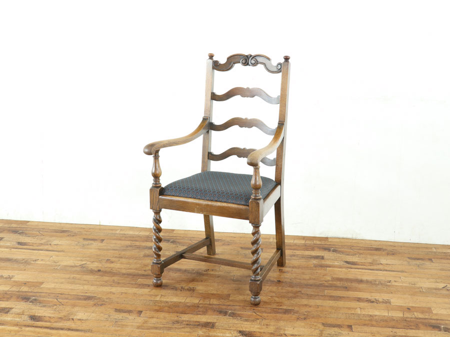 イギリスアンティーク ラダーバック アームチェア 80172 アンティーク