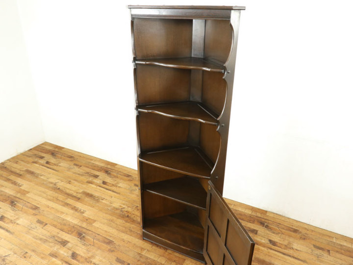 ERCOL(アーコール) コーナーキャビネット 80221 アンティーク家具