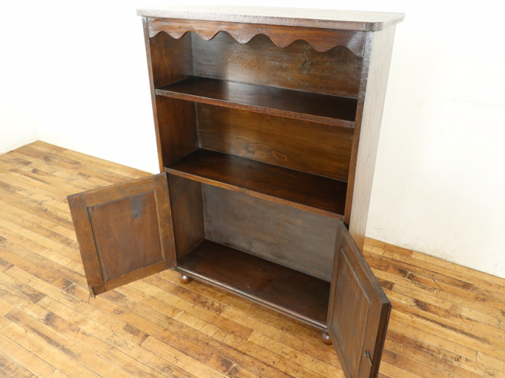 洋書 English Furniture イギリスアンティーク オープンブックケース 80237 アンティーク