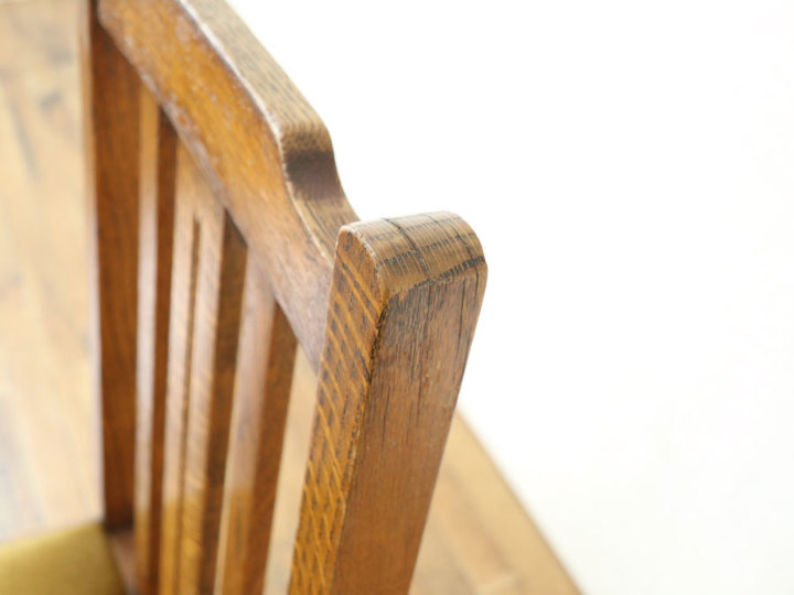 イギリスアンティーク ダイニングチェア 80255b在庫2脚 アンティーク