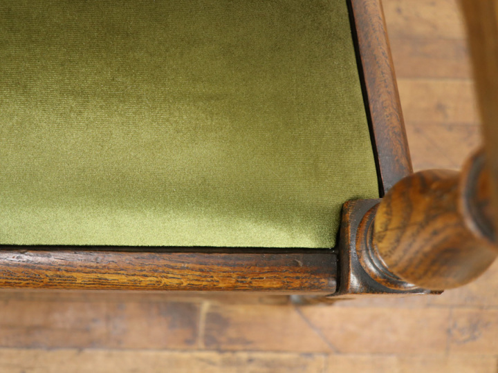 アンティークチェア　アームチェア　座椅子 イギリスアンティーク アームチェア 80279 アンティーク家具 ウェブ