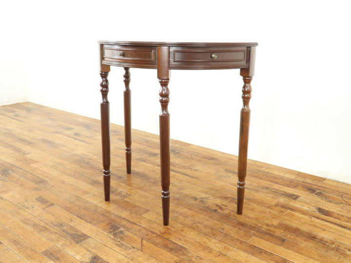 引出し付きタイプ コンソールテーブル 80371 アンティーク家具 ウェブ