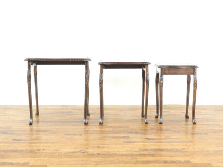 ネストテーブル　イギリスアンティーク ネストテーブル 80410 アンティーク家具 ウェブサイト商品一覧