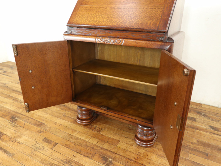 アールデコ ライティングビューロー 80437 アンティーク家具 ウェブ