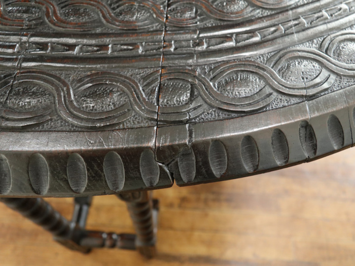 アンティーク家具らしい魅力たっぷり ゲートレッグテーブル 80456