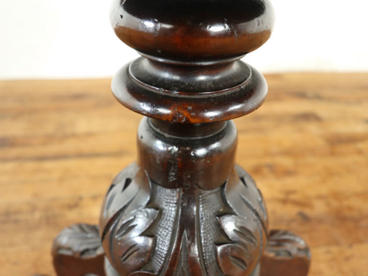 イギリスアンティーク家具らしい美しさ 張替済 ピアノスツール 80483