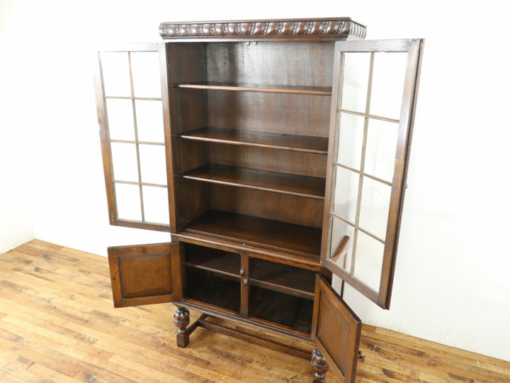 アンティーク家具 アンティークは多様だから面白くてわかりづらい ブックケース 80488