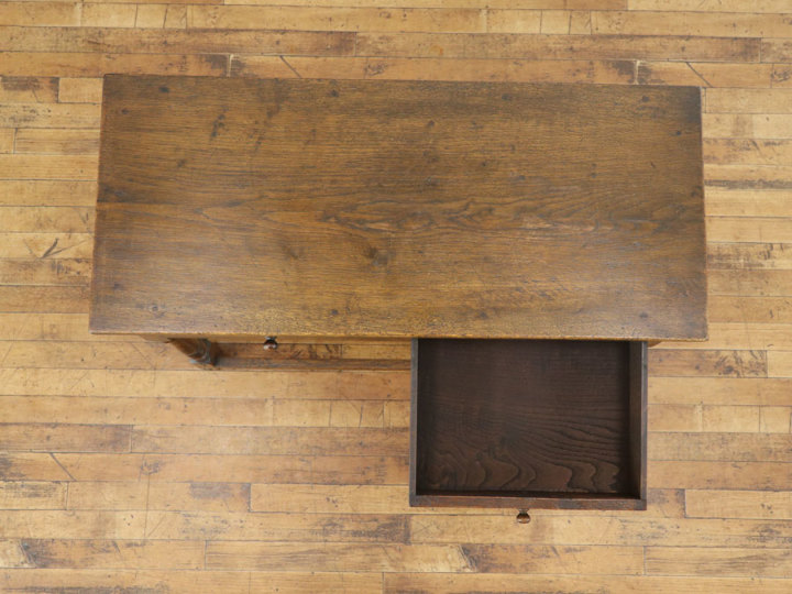 引き出し付き サイドテーブル 80496 アンティーク家具 ウェブサイト