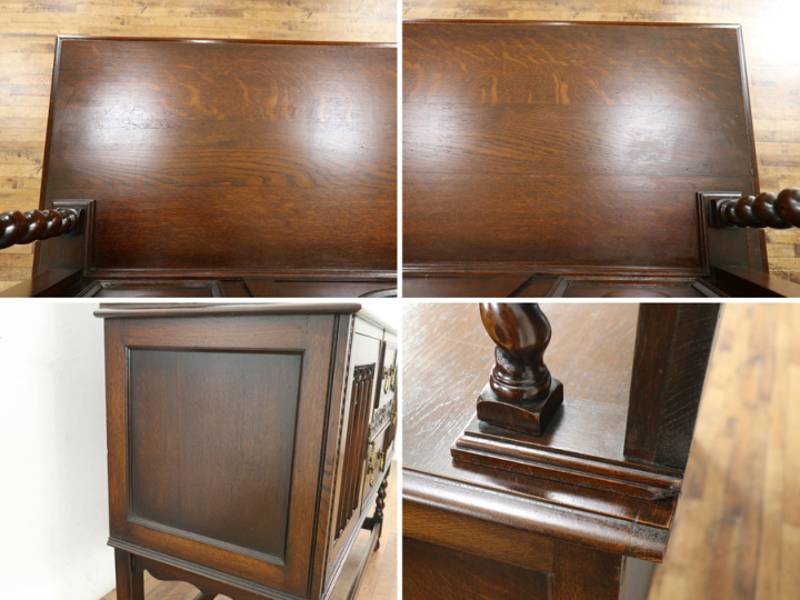 イギリスアンティーク家具です。 ミラーバックサイドボード 80522