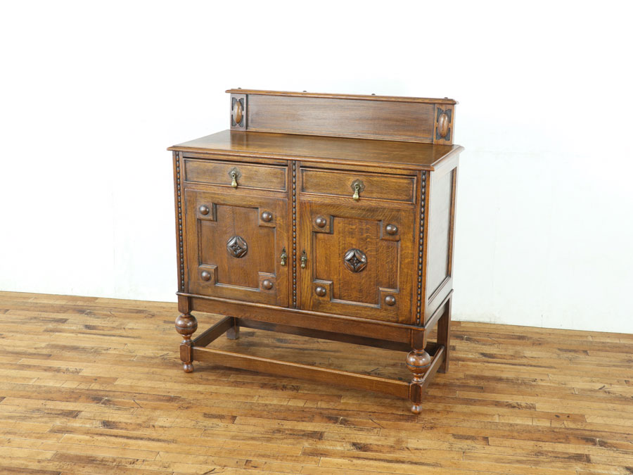 希少なサイズ サイドボード 80533 アンティーク家具 ウェブサイト商品