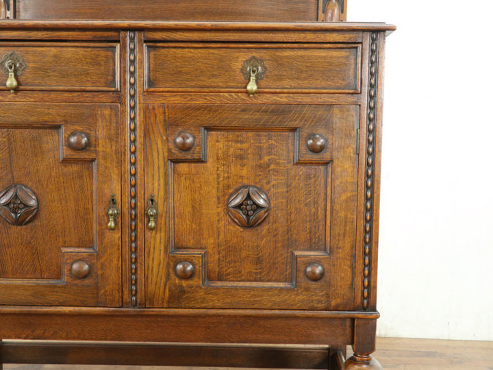 希少なサイズ サイドボード 80533 アンティーク家具 ウェブサイト商品