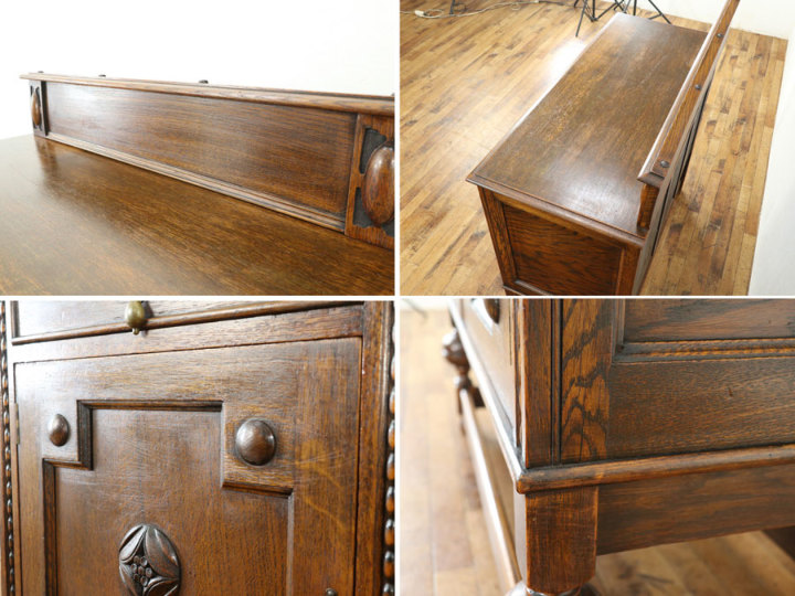 希少なサイズ サイドボード 80533 アンティーク家具 ウェブサイト商品