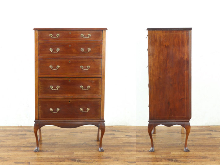 【最終値下げ】イギリス アンティーク家具 家具 スモール チェスト　276A イギリスアンティーク家具 チェスト アンティークチェスト タンス 英国