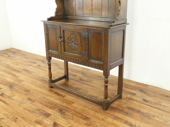 アンティーク家具　カップボード フランスアンティーク家具 アンティークカップボード.26 パイン材