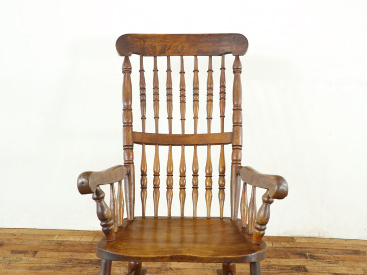 読書・編み物・うたた寝 ロッキングチェア 80557 アンティーク家具