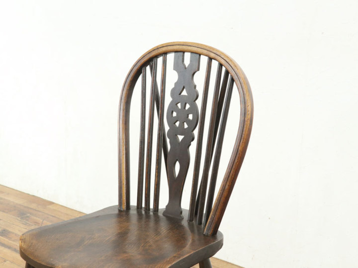 ホイールバックキッチンチェア 80568c アンティーク家具 ウェブサイト