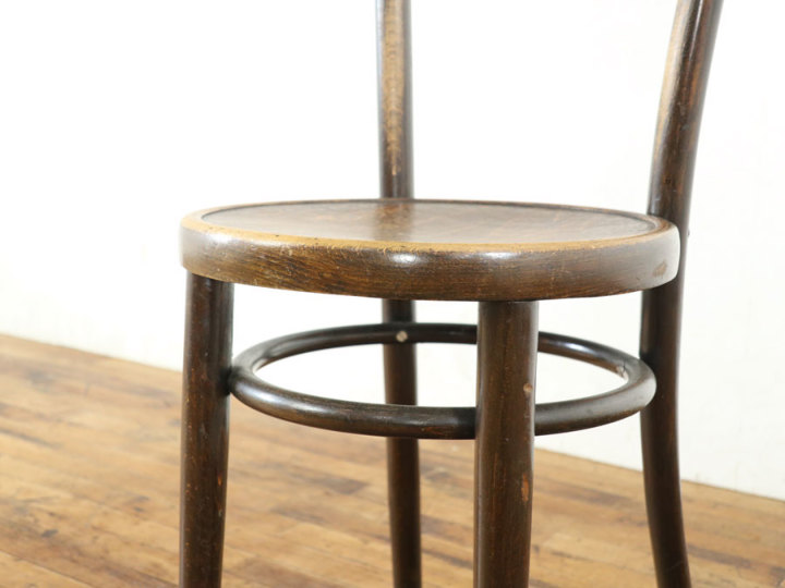 クロコのようなエンボス ベンドウッドチェア 80571 アンティーク家具