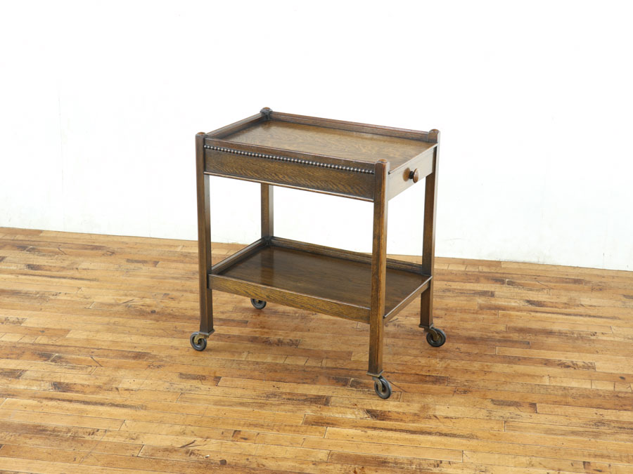 カトラリーも収納できます ワゴン 80576 アンティーク家具 ウェブ