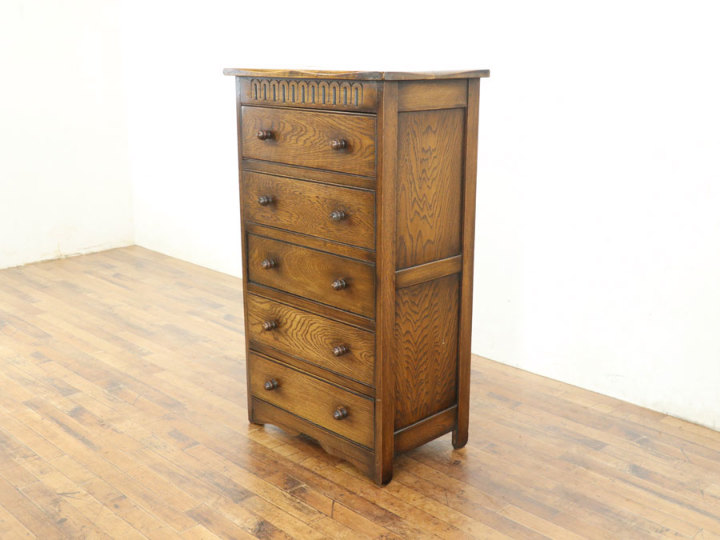 引き出したっぷり 英国チェスト 80602a アンティーク家具 ウェブサイト
