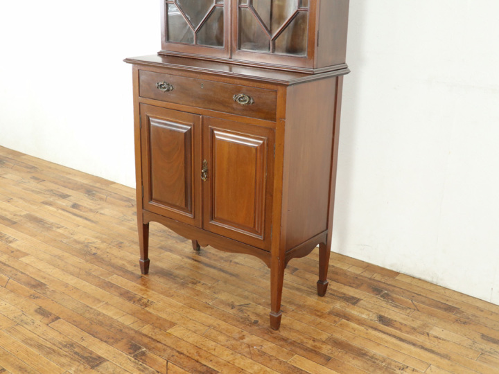 細身サイズも魅力 エドワーディアン キャビネット 80647 アンティーク