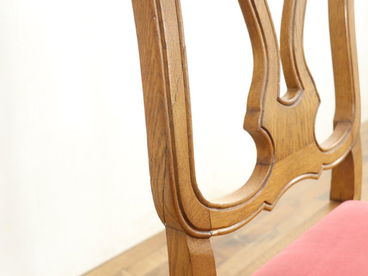 アウトレット 猫脚ダイニングチェア A64634 アンティーク家具 ウェブ